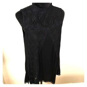 RAIN Sexy Sleeveless Lace Top Medium